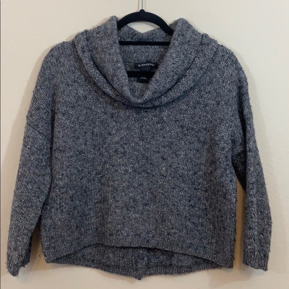 Cropped sweater, Sz M